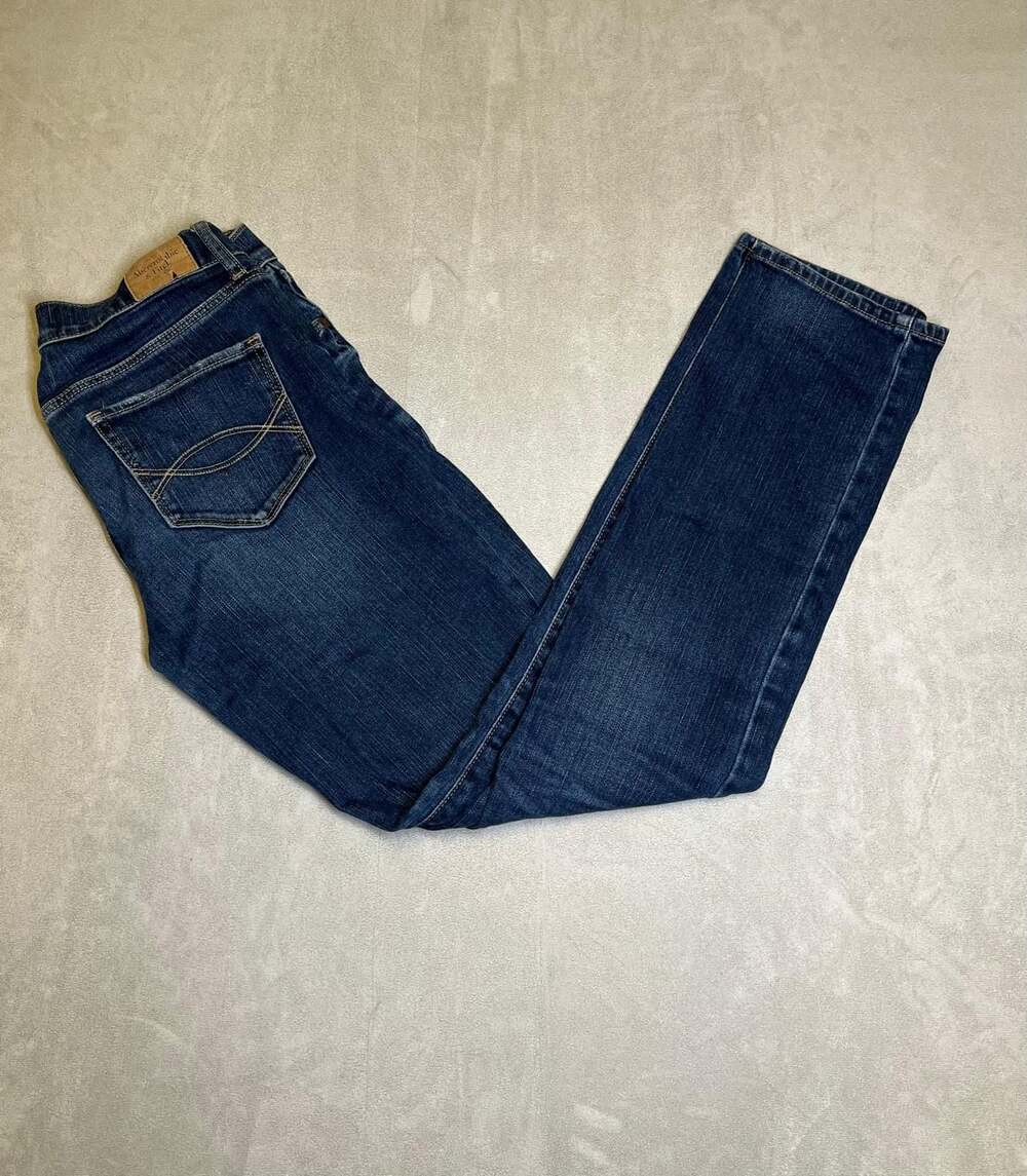 Abercrombie & Fitch Perfect Stretch Straight Leg Jeans Size 6R W28 L33
